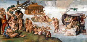 The Deluge by Michelangelo Buonarroti