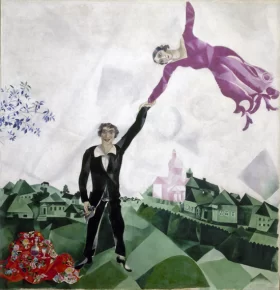 The Promenade by Marc Chagall (Inspired by)
