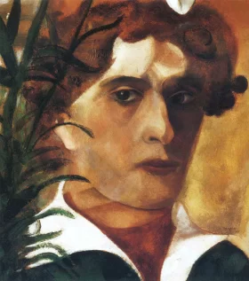 Self Portrait by Marc Chagall (Inspired by)