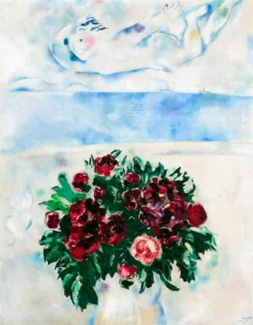 L'esprit de Roses by Marc Chagall (Inspired by)