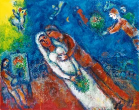 La Fête Autour de la Mariée by Marc Chagall (Inspired by)