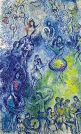 La Danse by Marc Chagall (Inspired by)