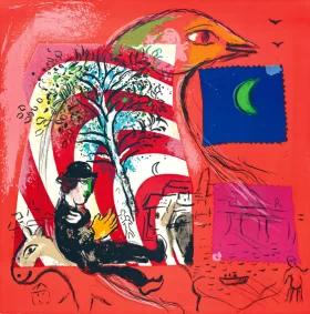 The Rainbow by Marc Chagall (Inspired by)