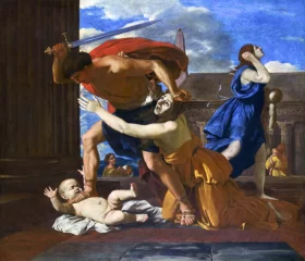 Le massacre des Innocents (The Slaughter of the Innocents) by Nicolas Poussin