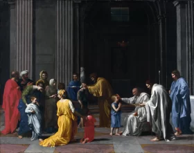 The Seven Sacraments I-Confirmation by Nicolas Poussin