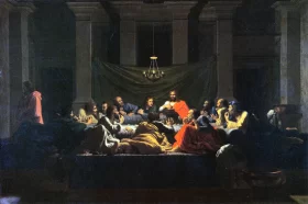 The Seven Sacraments II-Eucharist by Nicolas Poussin