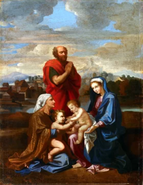 Holy Family by Nicolas Poussin