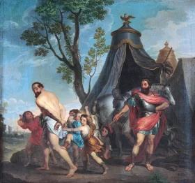 Camillus and the Schoolmaster of Falerii by Nicolas Poussin