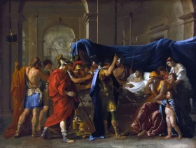 The Death of Germanicus 1627 by Nicolas Poussin