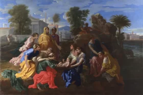 The Finding of Moses 1651 by Nicolas Poussin