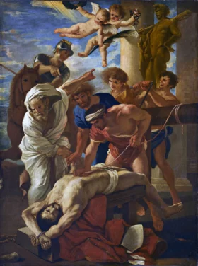 Martyrdom of Saint Erasmus by Nicolas Poussin