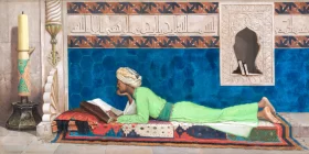 The Scholar by Osman Hamdi Bey