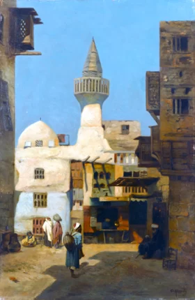 The Mosque by Osman Hamdi Bey