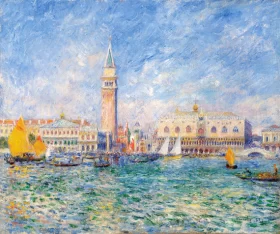 Venice (The Doge’s Palace) by Pierre Auguste Renoir