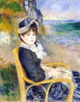 By the Seashore by Pierre Auguste Renoir