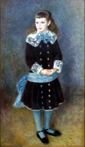 Portrait of Marthe Bérard 1879 by Pierre Auguste Renoir