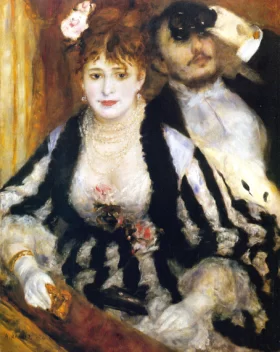 The theater Box by Pierre Auguste Renoir
