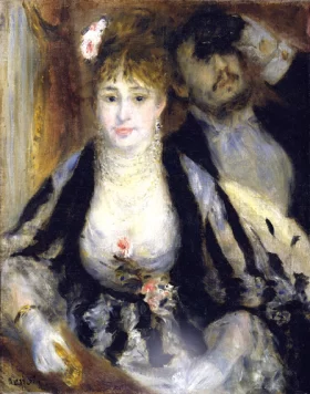 La Loge Or L'avant-Scène by Pierre Auguste Renoir
