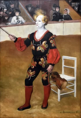 The Clown by Pierre Auguste Renoir