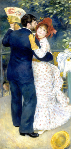 Country Dance by Pierre Auguste Renoir