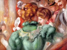 A Box in the theater Des Varietes by Pierre Auguste Renoir