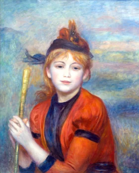 The Excursionist 1888 by Pierre Auguste Renoir