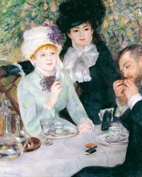 After the Luncheon by Pierre Auguste Renoir
