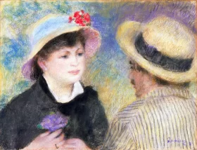 Boating Couple by Pierre Auguste Renoir