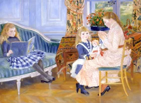Children's Afternoon at Wargemont by Pierre Auguste Renoir