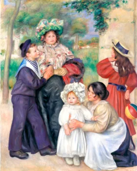 The Artist's Family by Pierre Auguste Renoir
