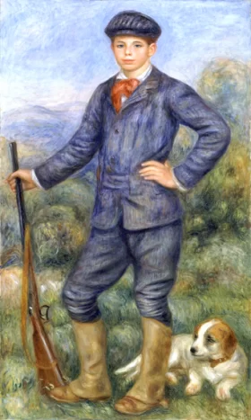 Jean as a Huntsman by Pierre Auguste Renoir