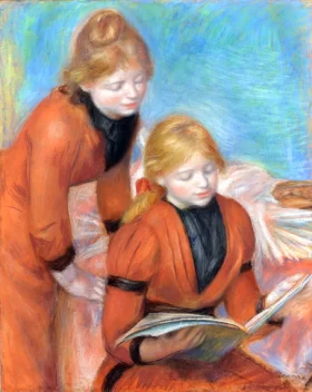 La Lecture by Pierre Auguste Renoir