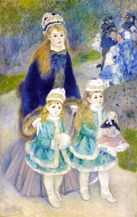 La Promenade by Pierre Auguste Renoir