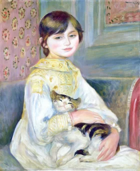 Julie Manet 1887 by Pierre Auguste Renoir
