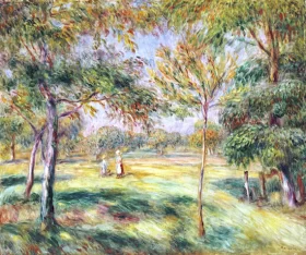 The Glade by Pierre Auguste Renoir