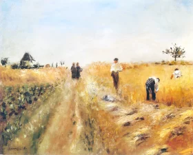 Les Moissonneurs by Pierre Auguste Renoir