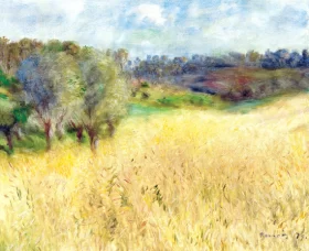 Campo De Trigo by Pierre Auguste Renoir