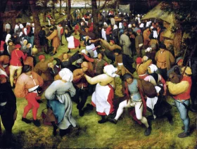 Wedding Dance by Pieter Bruegel the elder