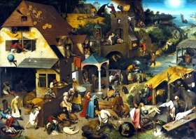 The Dutch Proverbs by Pieter Bruegel the elder