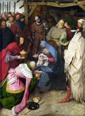 Adoration Of The Magi by Pieter Bruegel the elder