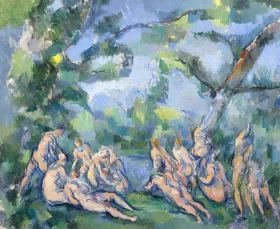 The Bathers by Paul Cezanne