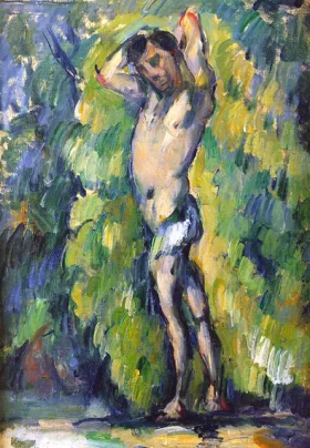 Baigneur by Paul Cezanne
