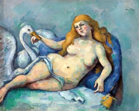 Leda and the Swan (Léda Au Cygne) by Paul Cezanne