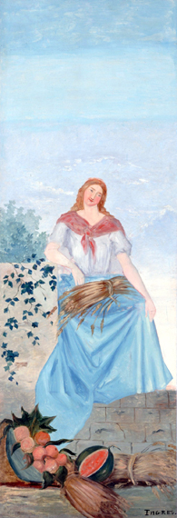 L'été 1860 by Paul Cezanne