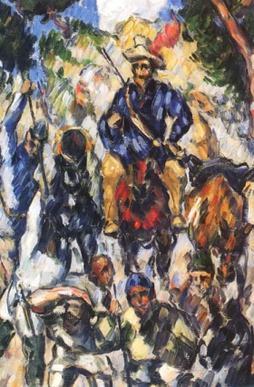 Don Quichotte 1875 by Paul Cezanne