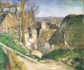 The house of the Hanged Man 1873 by Paul Cezanne