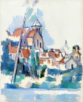 Church At Montigny-Sur-Loing by Paul Cezanne