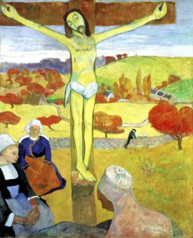 The Yellow Christ by Paul Gauguin