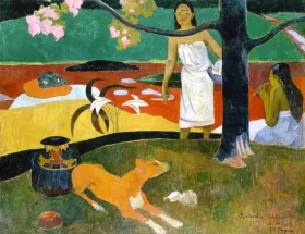 Pastorales Tahitiennes by Paul Gauguin