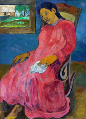 Faaturuma (Melancholic) by Paul Gauguin